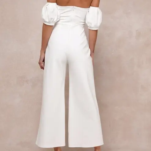 Lulus NWOT Impress Release White Off