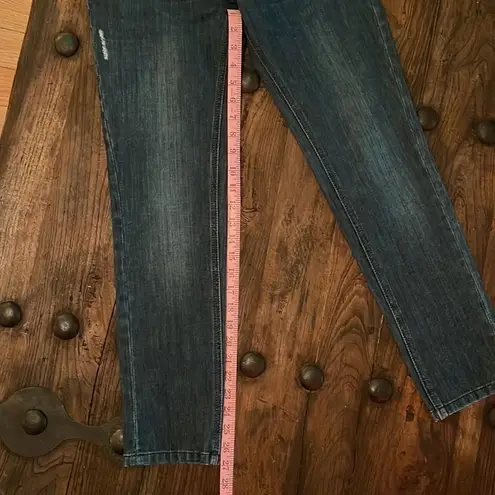 DL1961 Jo Boyfriend Twister Distressed, Low Rise Jeans. Size 25.