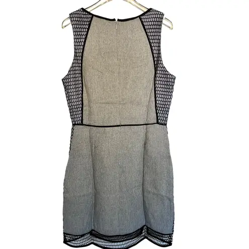 Endless Rose Mesh Panel Bodycon Mini Dress Gray Black – Size Small NWT