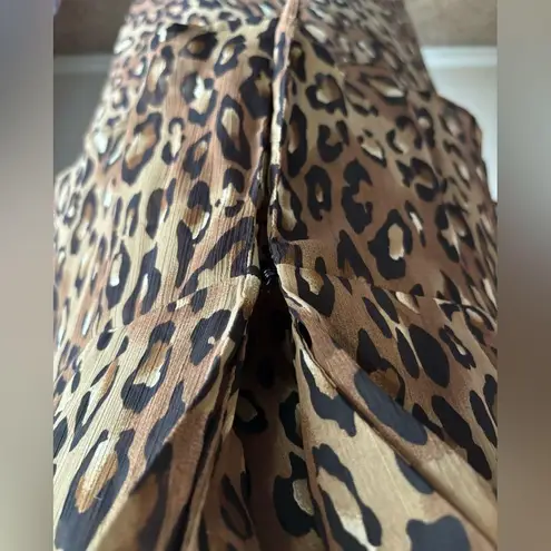 Studio One Vintage Leopard Print Maxi Dress With Cropped Jacket
