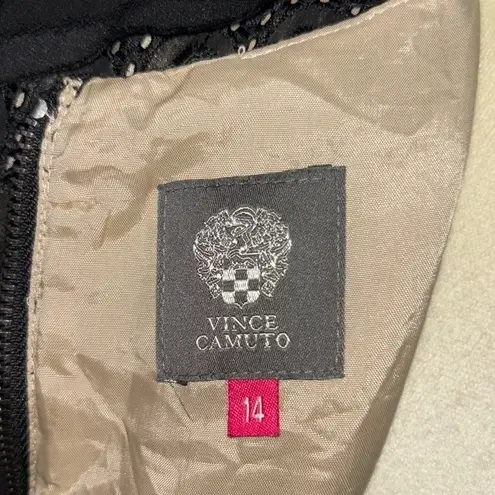 VINCE CAMUTO EYELET KNEE LENGTH A