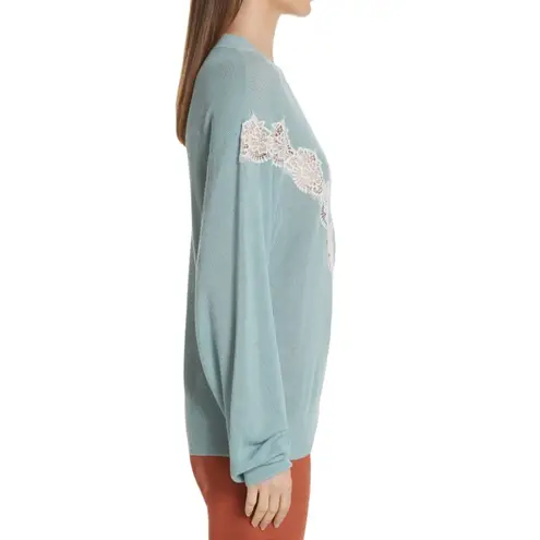 See By Chloe See by Chloé Chevron Lace Sweater Size XL New with FLAW