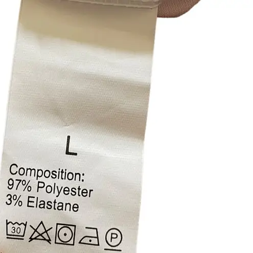 Retro Coquette Boho Whimsical Pink Blue Black Butterfly Lettuce Hem Crop Top Size L