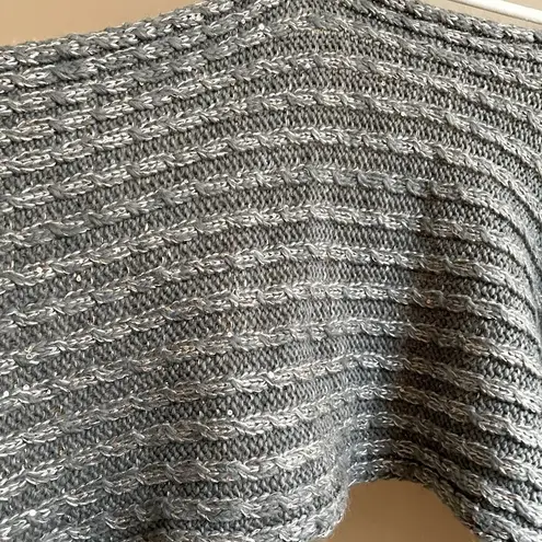 C & I Blue Gray Women’s Scarf with Subtle Sequin details Blue