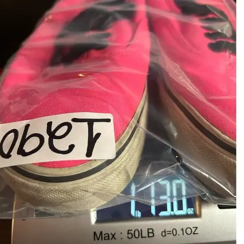 Vans ‎ Old Skool Women 10.5 Neon Hot Pink School Barbie Streetwear Skater Y2K