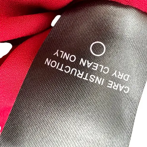 LPA Ada Wrap Top In Liza Floral Red Pink Size XL