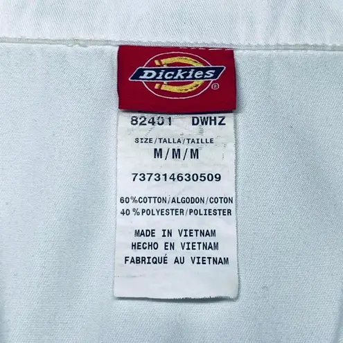 Dickies White Lab Coat Women’s Size Medium Medical Doctor Nurse EUC