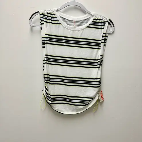 Free People Movement NWT Free People FP Movement Sport Mode Print Muscle Top, Black Combo | Medium