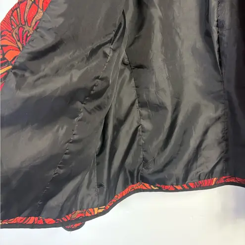 RQT Women's Sz XL Multicolored Quilted Full Zip Up Puffer Jacket Red