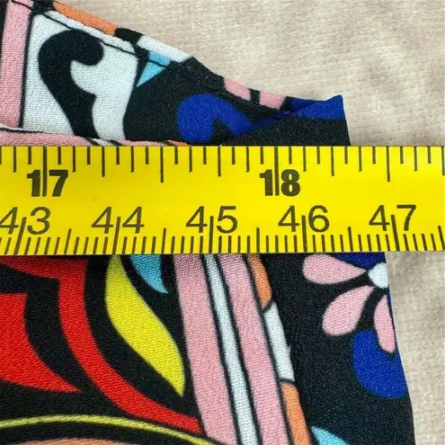 Yumi Kim Myla Tank Tropical Floral Print Scoop Neck Summer Casual size medium