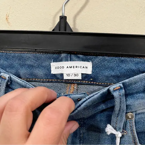 Good American NWT  Good Legs High Rise Skinny Jeans size 10 very stretchy comfort