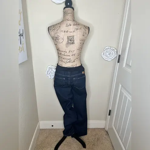 Paige Premium Denim Maternity Melrose Jeans in Dark Blue Size 29