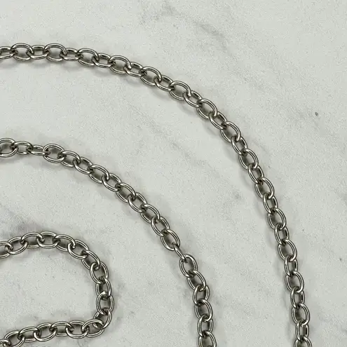 Silver Chain Link Purse Strap Replacement 46" Handbag Shoulder ✨