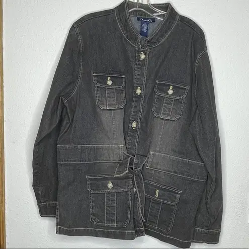 Denim & Co Vintage . Denim Coat