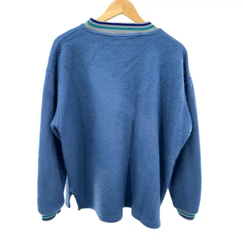 Vintage Disney Goofy Fleece Sweatshirt Blue Pullover Maran Collection L 90s Size L