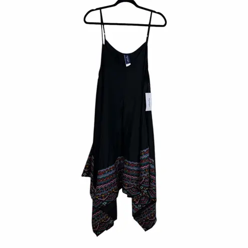 Nwt Swimsuits for All Diane Abroad Hankie Hem Coverup Dress Size 14 / 16 Black