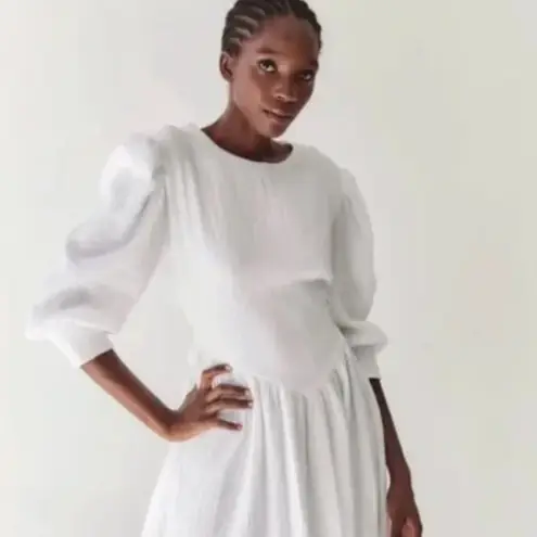 Tach Anker Cotton Mini Dress Black XS