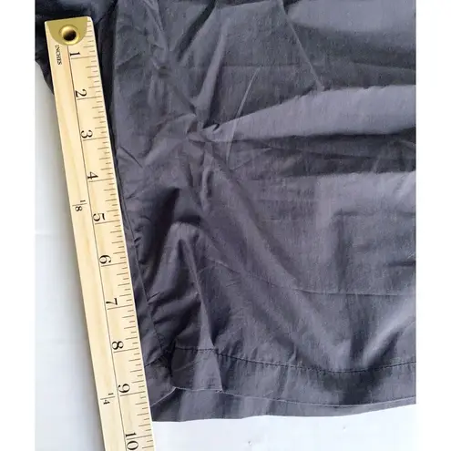 NWT RAINS Woven Black Unisex Shorts Straight Fit Adjustable Waist Zip Pocket XL