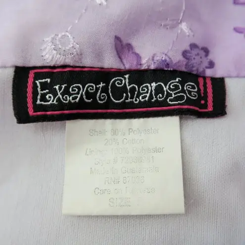 Exact Change Vintage Y2K Eyelet Floral Midi Skirt