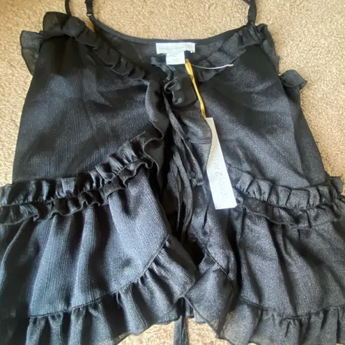 House of Harlow 1960 black pants set Small