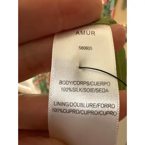 Amur Raven Silk Floral Off