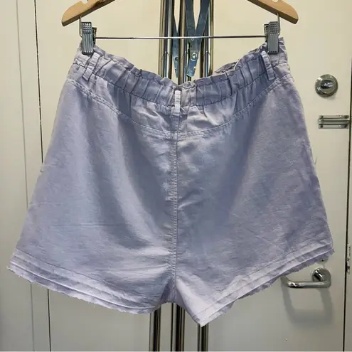 Bella Dahl Release Hem Patch Pocket Short in Purple NWT