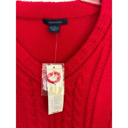 Westbound Cable Front Sweater - Medium