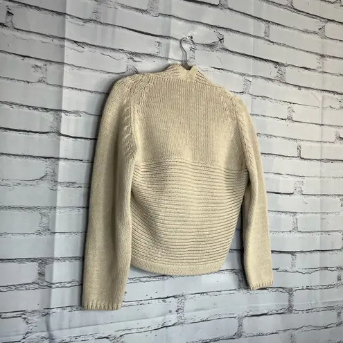 Sonja Marohn Cream Cropped Cotton Open