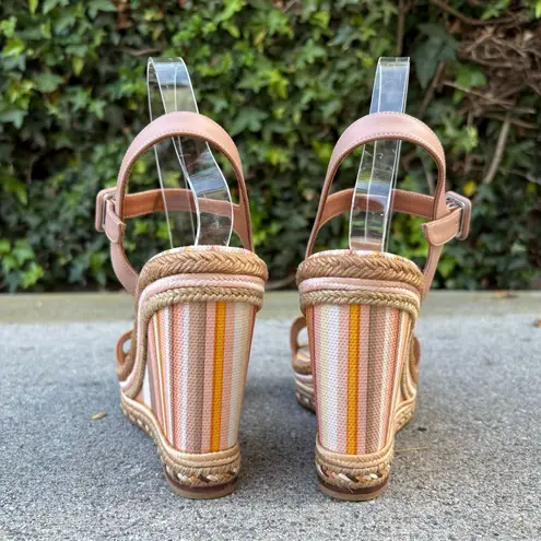 Valentino Garavani Native Couture 1975 espadrille wedge sandals size IT 40 US 10