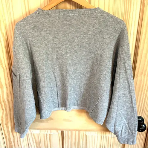 Vintage Havana Terry Sweatshirt Cropped Boxy. Size Medium.