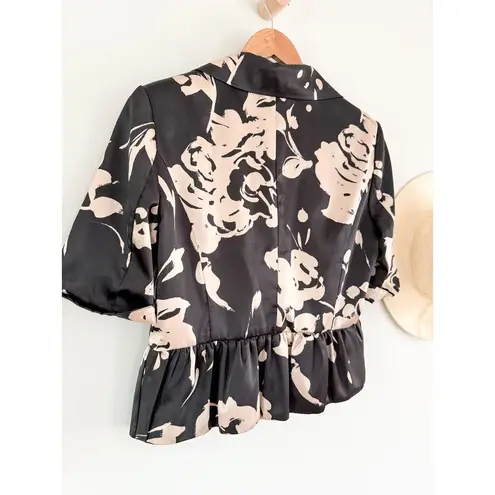 JS Collections | Black & Cream Cocktail Party Jacket | Sz 10