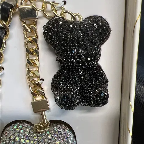 Eye Candy | Glitzy Heart & Teddy Bag Charm