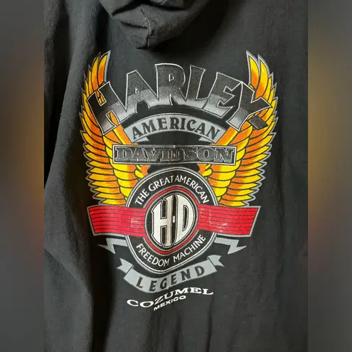Vintage Cozumel Mexico Harley Davidson Bootleg Lol