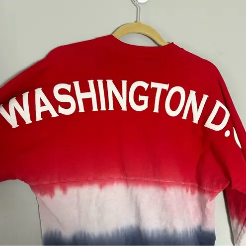 Spirit Jersey Red White & Blue Washington DC Crewneck Sweatshirt XS