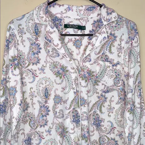 Lauren Ralph Lauren Women’s Floral Paisley Button