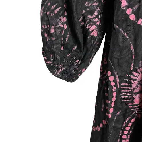 Kahindo Luo Black Pink Tie