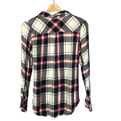 Rails Hunter Patriot Cranberry Plaid Long Sleeve Button Down XS