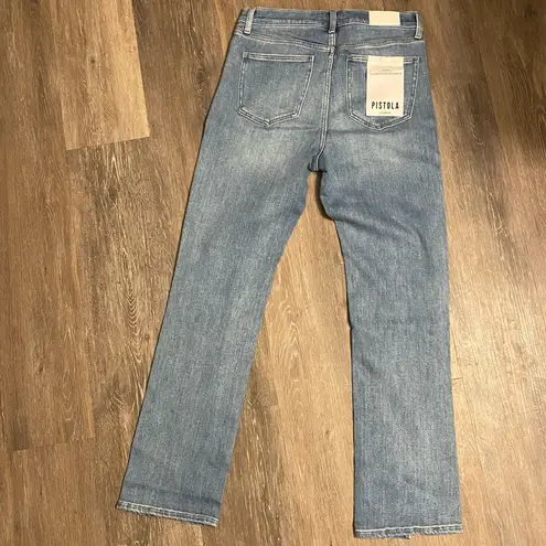 Pistola Light Wash Teagan High Rige Vented Slim Cigarette Jeans Size 31 NWT