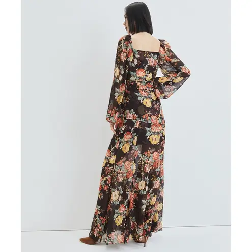 Veronica Beard Avani Long Sleeve Silk Floral Dress Size 2 NEW