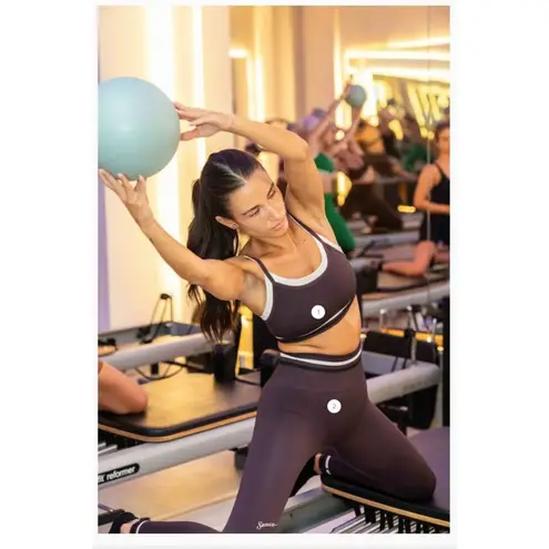 THE UPSIDE Form Seamless Kelsey Bra in Plum X