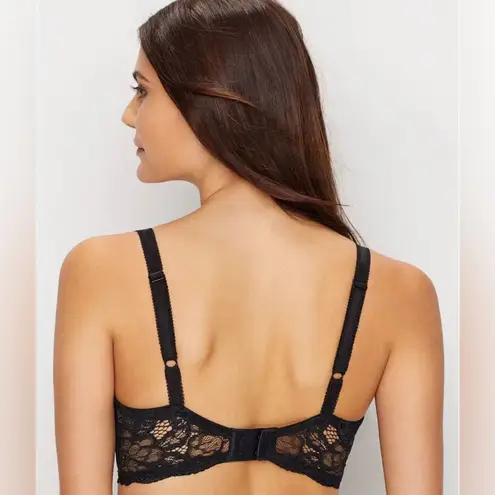 Wacoal New! $65 NWT 85340 Women's French Garden Contour Bra 34B Black