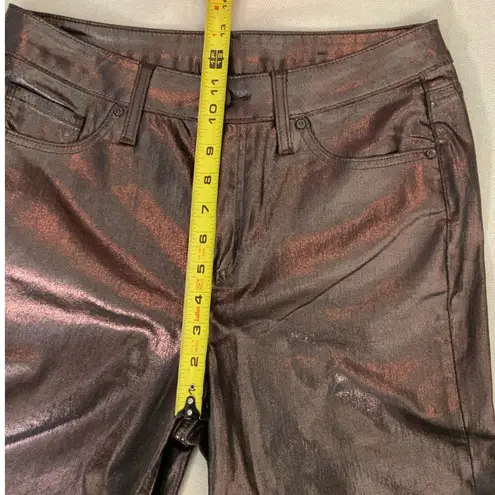 Chico's  Bronze Shiny Pants‎ size 1P