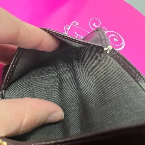 Vintage leather unbranded 6 ring key holder