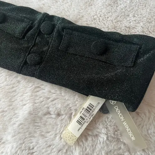 Emerald Green Bikini Bandeau Top S DEVON WINDSOR NWT