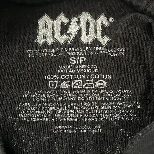 AC/DC Lightning Tour Shirt Black Size Small