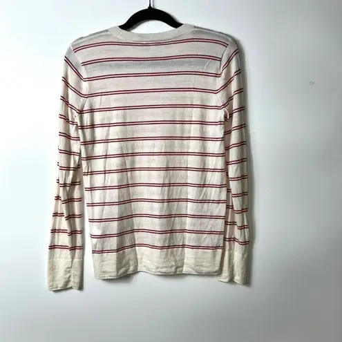 Club Monaco 100% merino wool striped sweater women’s large
