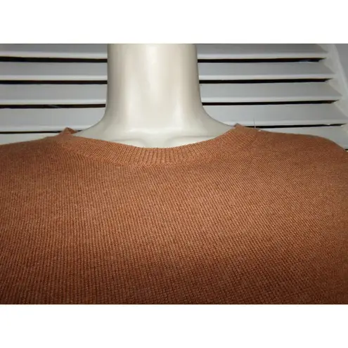 Banana Republic  silk/cashmere sweater XL Brown Soft Luxury