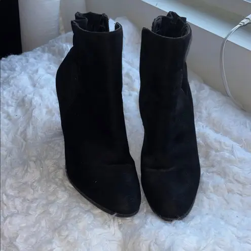 Impo Elegant Black Ankle Boots Sz 7