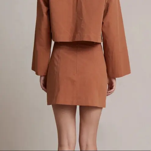 Bec & Bridge Arizona Mini Skirt in Terracotta