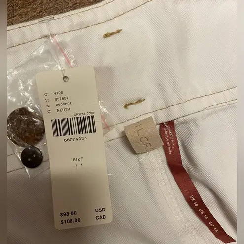 Pilcro NWT Anthropologie Utility Wrap Skirt 100% Cotton Size 14